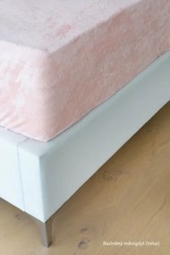 Napínacia plachta na posteľ - Powder Jersey 200/220/25