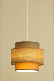 Brilagi - Luster na lane RESNA 3xE27/60W/230V pr. 45 cm hnedá/béžová