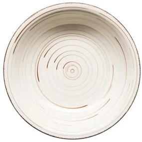 Mäser Keramický hlboký tanier Bel Tempo 21,5 cm, béžová