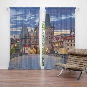 Sablio Záves Karlov most: 2 ks 140x250 cm