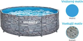 Marimex | Bazén Marimex Florida 3,05x0,91 m bez príslušenstva - motív KAMEŇ | 10340245