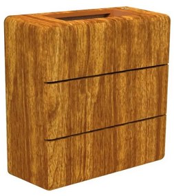 Immax 08523L - LED vonkajšie nástenné svietidlo LUXLINE 6W/230V 3000K IP54 orech