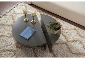 SADA 2x Konferenčný stolík ORION antracit