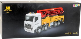 Diaľkovo ovládané RC nákladné auto Huina Grey 1:18