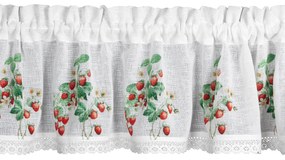 EUROFIRANY KRÁTKA ZÁCLONA NA PÁSKE KSENIA 150X30 CM VIACFAREBNÁ