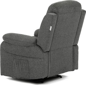 Polohovacie kreslo sivé TV-4086 GREY2