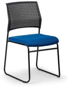 Konferenčná stolička MYSTIC, modrá