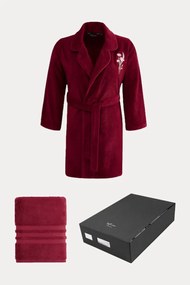Soft Cotton Luxusný dámsky župan + uterák LILLY v darčekovom balení