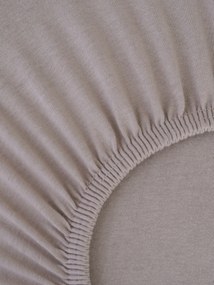 Jersey plachta Classic 140 x 200 cm – cappuccino