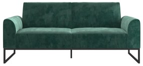 Zelená rozkladacia pohovka 217 cm Adley - CosmoLiving by Cosmopolitan