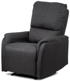 BONTEC Polohovacie kreslo, sivá, látka, TV-5060 GREY2 Farba: Šedá