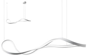 Redo 01-1531 - LED luster na lanku NUBO LED/43W/230V biely