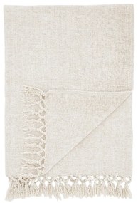 Krémová deka zo ženilky 130x170 cm Wilson – Catherine Lansfield