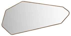 Nástenné zrkadlo s dreveným rámom 39,5x90 cm Basil – Dutchbone