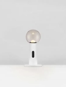LED stmievateľná biela stolná lampa Chronos
