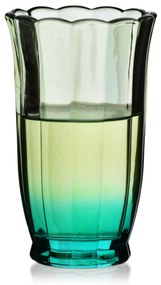 Sklenice VINI 450 ml zelená/modrá