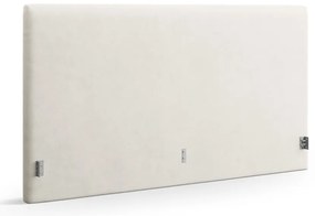 Krémovobiele čalúnené čelo postele 190,5x100 cm Remo – Micadoni