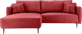 XXXLutz ROHOVÁ SEDAČKA, textil, červená Livetastic - Sedačky - 002310012372