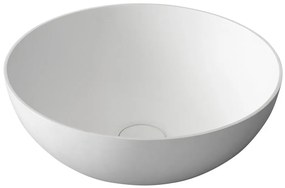 Sapho Sapho, THIN umývadlo na dosku Ø 39 cm, bielá mat, WN185
