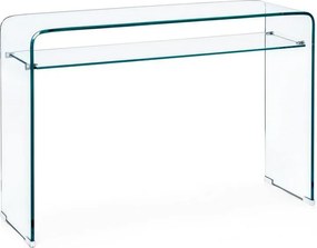 Sklenený konzolový stolík 35x110 cm Iride – Bizzotto