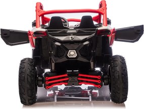 LEAN CARS Elektrické autíčko Maverick CAN-AM Turbo RS STRONG AIR červené