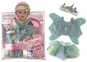 Šaty na bábiku 30-38cm na hranie