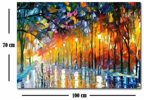 Obraz Večerná promenáda 70x100 cm ASIR 70100FAMOUSART-026