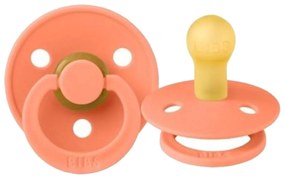 Kaučukový cumlík, BIBSKaučukový cumlík BIBS, 0-6 m, korálová