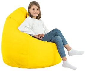 Sedací vak SAKO slnečný ekokoža