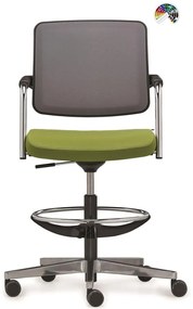 RIM Kancelárska stolička FLEXi FX 1163 čalúnenie FAME, STEP, OCEANIC, CRISP