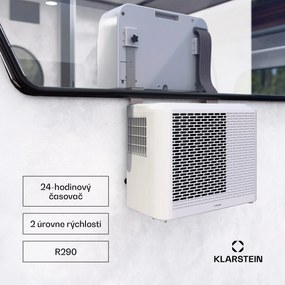 Klarstein Chillavan mobilná klimatizácia pre karavany | 5000 BTU | 33 cm | 12,2 m² | Trieda energetickej účinnosti A