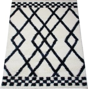 Koberec Boho 656 CREAM/NAVY BLUE rozmery koberec: 200x290 cm
