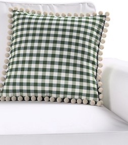 Viera s brmbolcami farba produktu zelená látka vzorované