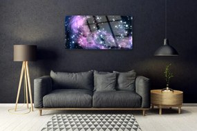 Skleneny obraz Abstrakcia vesmír art umenie 100x50 cm