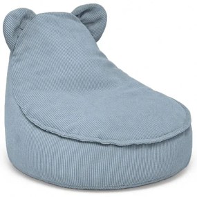 MeowBaby® sedací vak s uškami Slimcord, Turquoise