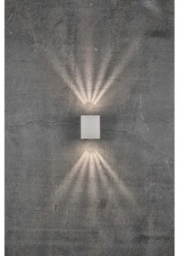 Nordlux - LED Vonkajšie nástenné svietidlo CANTO 2xLED/6W/230V IP44 biela