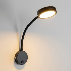 Lindby Toulin nástenné LED svietidlo ohybné rameno