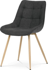 Jedálenská stolička látka/kov CT-394 Farba: Čierna