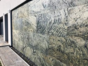 Flexibilný obklad - AQUAMARIN, kamenná dyha + epoxidová živica, 1220 x 610 mm