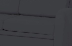 Pohovka s rozkladom Impuls, tmavo šedá látka