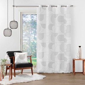 Biely záves 140x280 cm Esquisse – douceur d'intérieur