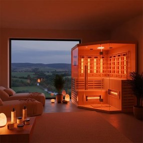 BPS-koupelny Infrasauna Relax HYD-3945 180x180, 5-6 osôb