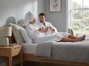 Povlak na vankúš saténový damašok 70x90 biely