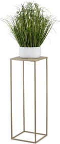 STOJAN NA KVETINÁČ SIMPLE 70X24X24 CM BÉŽOVÁ