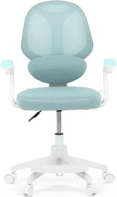 Detská otočná stolička modrá KA-W8008 BLUE