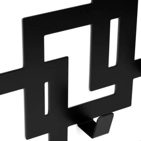 Nástenný vešiak KARDUS čierny