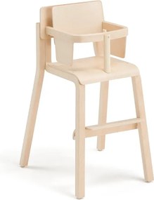 Vysoká stolička DANTE, výška 500 mm, laminát - breza