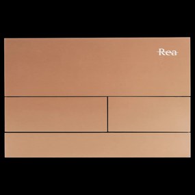 Rea Rea, Ovládacie tlačidlo k podomietkovým systémom WC T-Steel, medená matná, REA-E0053