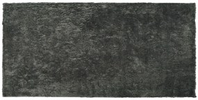 Koberec 80 x 150 cm tmavosivý EVREN Beliani