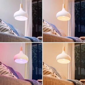 SADA 2x stmievateľné RGB LED žiarovky Philips SMART A60 E27/8,5W/230V 2200-6500K + diaľkové ovládanie